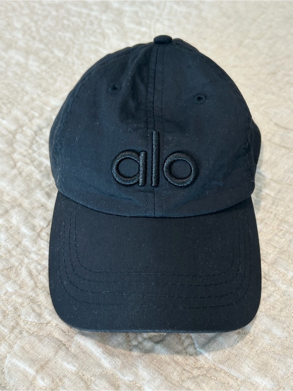 ALO Off-Duty Black Baseball Cap